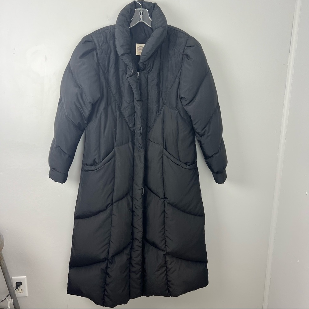 Vintage JC Penney Down Puffer Long Maxi Coat